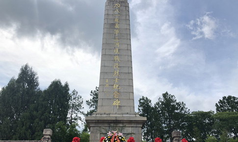 铜川三河坝战疫留想园参观感触红色文化<br>传承苏区心灵 
